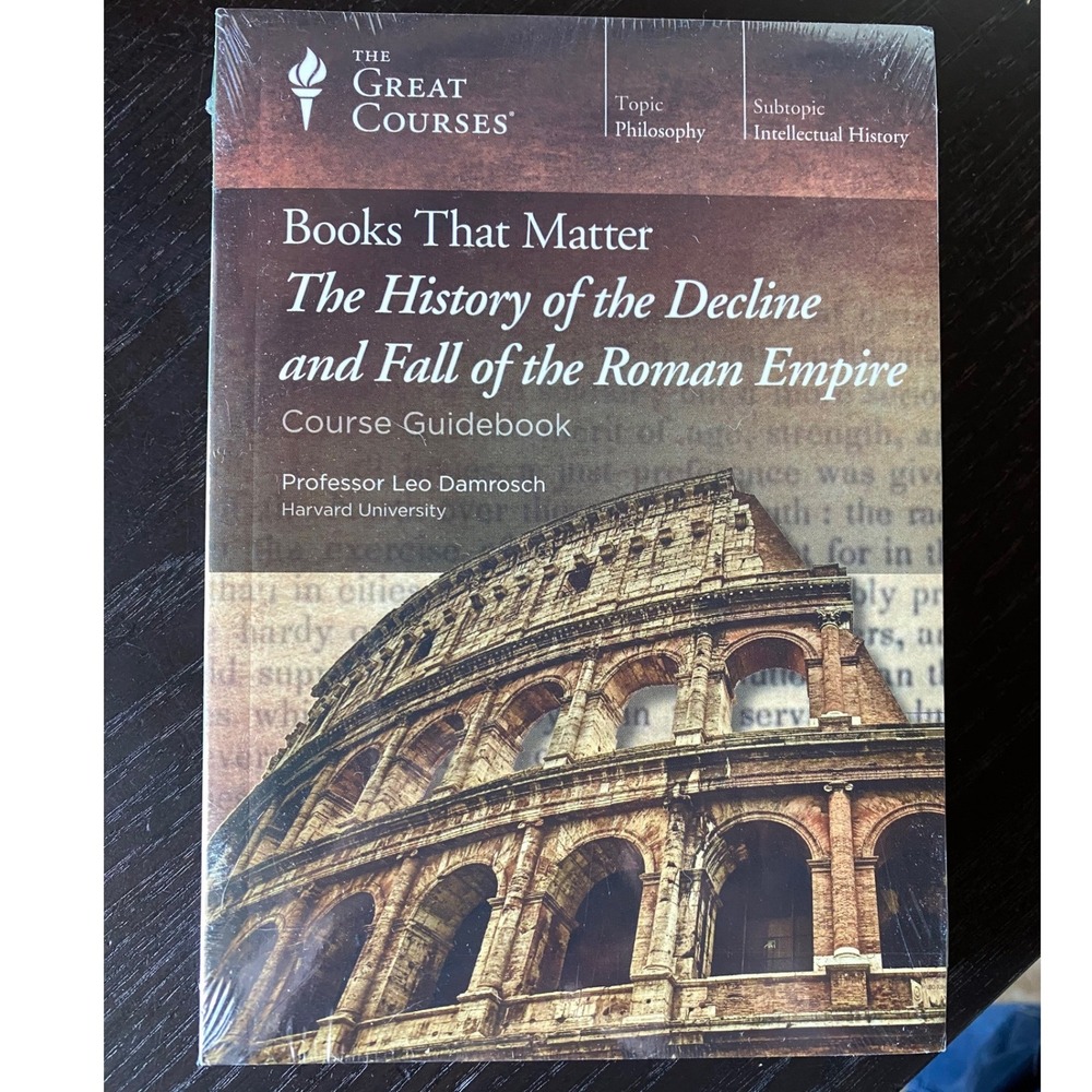The Great Courses Books That Matter History Decline Fall‎ Roman Empire DVD New